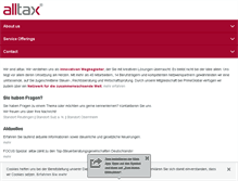 Tablet Screenshot of alltax.com